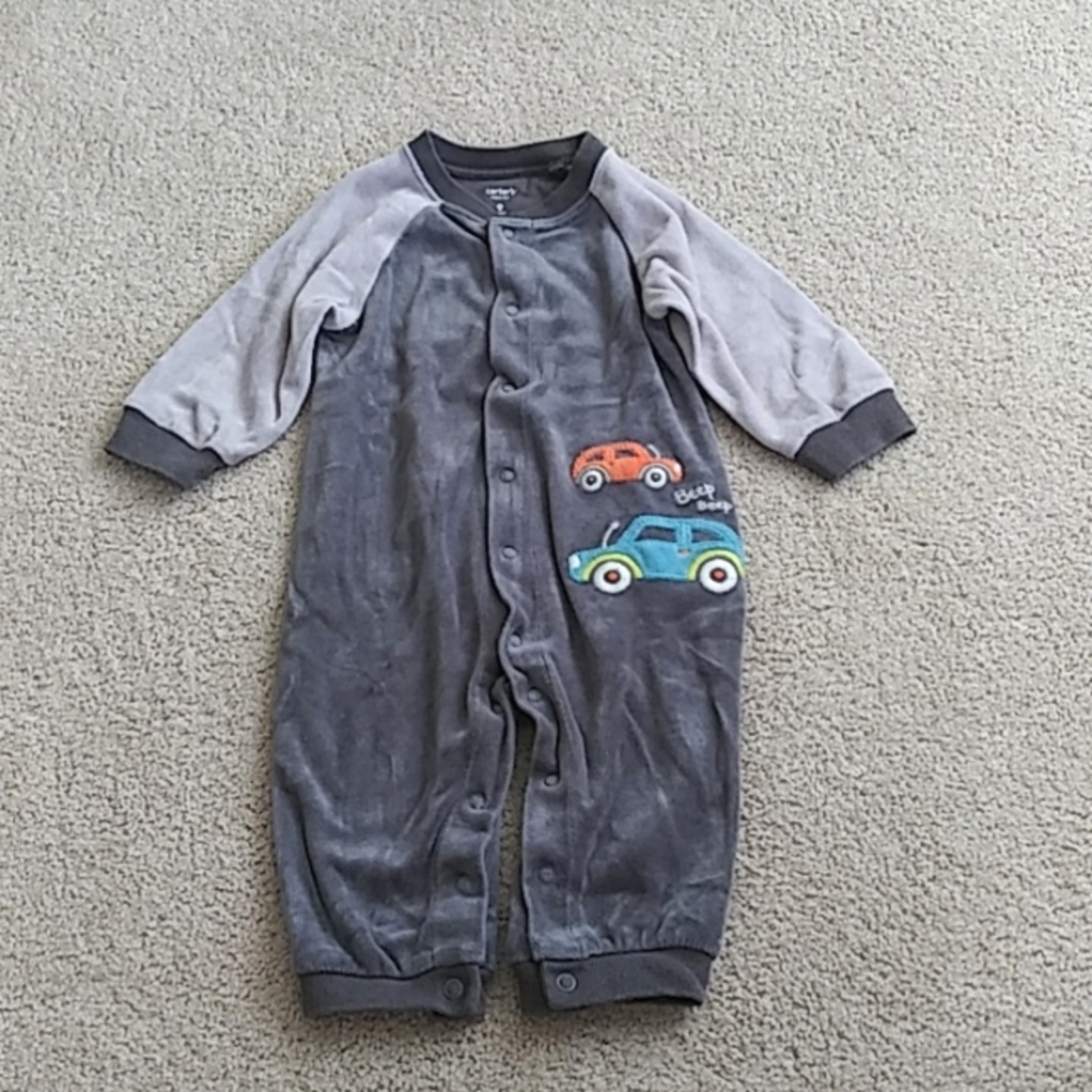 Carter's boy one-piece sweatsuit